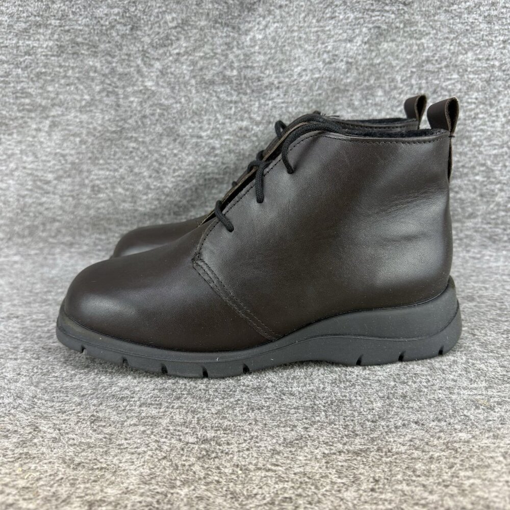 ✅Womens 7.5M Wanderlust Sudbury Chukka Boots Waterproof Brown Aqua Canada Insole - Picture 11 of 13